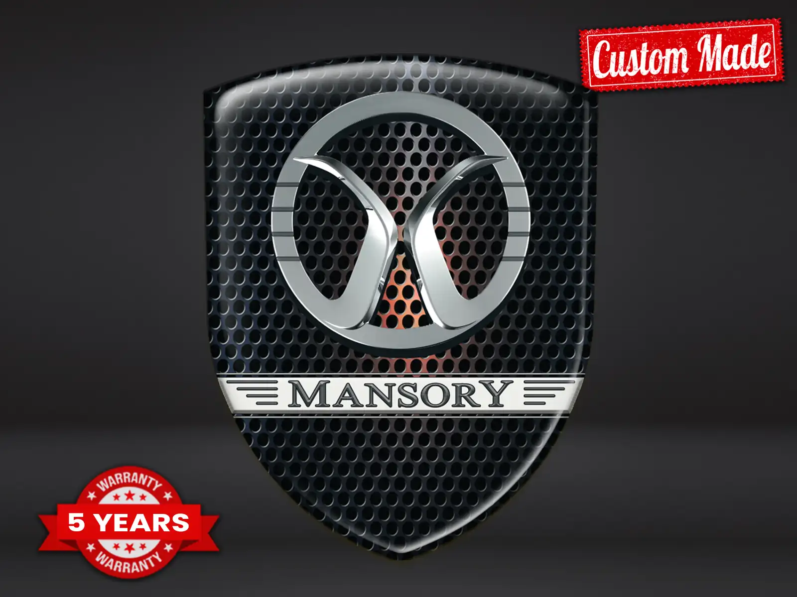 Mansory Pegatinas Auto Negocio Limitadas Deporte Universal